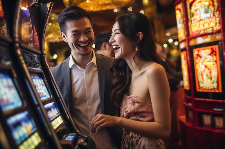 Layar login aplikasi kaisar 303 dengan opsi deposit DANA, OVO, dan verifikasi akun